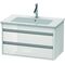 Duravit Waschtischunterbau KETHO 480x800x475mm weiß hochglanz