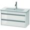 Duravit Waschtischunterbau KETHO COMPACT 480x800x385mm weiß hochglanz