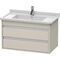 Duravit Waschtischunterbau KETHO 465x800x480mm taupe
