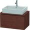 Duravit Konsolenunterschrank L-CUBE 400x720x477mm amerikanisch nussbaum