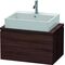 Duravit Konsolenunterschrank L-CUBE 400x720x477mm kastanie dunkel