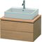 Duravit Konsolenunterschrank L-CUBE 400x720x547mm europäische eiche