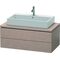 Duravit Konsolenunterschrank L-CUBE 400x1020x547mm eiche kaschmir