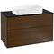V&B Waschtischunterschrank FINION 1000x603x501mm Abdpl Glas bl ma Wln ven