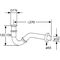 KLUDI Bidet-Röhren-Geruchverschluss G 1 1/4Zollx32mm chr