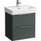 Laufen Waschtischunterbau BASE FÜR PRO S 530x520x360mm, 2 Schubladen verkehrsgra