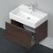 Duravit Waschtischunterbau D-NEO 1 Auszug 440x684x442mm kastanie dunkel