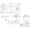 V&B Einbauwanne OBERON R-eck1700x750mm stone white