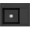 V&B Spüle SUBWAY 45 COMPACT 650x510mm Be li Handbet. ebony