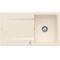 V&B Einbauspüle SILUET 50 FLAT 880x490mm Exzent. ivory