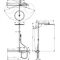 Showerpipe AXOR SHOWERSOLUTIONS 800 polished black chrome