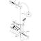Showerpipe AXOR CITTERIO DN 15 m EHM u 1jet Kopfbr bru bl chrome