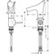 EH-WT-MI 140 AXOR STARCK V m Glasauslauf u AG brushed gold optic