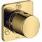 Abstell- u Umstellventil AXOR CITTERIO M T/Q Unterputz polished gold optic