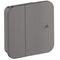 Abstellventil AXOR ONE DN 15, Unterputz brushed black chrome
