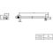 V&B Regenbrausearm UNIVERSAL SHOWERS 58x408x58mm, Wd-mon, eckig chr