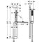 HG Brauseset Pulsify E 1 jet, Unica Brausestange 650mm mattweiß