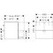 HG Waschtischunterschrank Xevolos E 580x555x475mm Ko Sandb. ma Fr Sandb. met