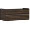 HG Waschtischunterschrank Xelu Q 1180x485x550mm NB dunkel Griff chrom