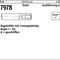Kegelstift DIN 7978/ISO 8736 Innengewinde A 6x 16 Stahl Kegel 1:50 25 Stück - VPE: 25