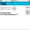 Linsenschraube DIN 7985 PH M6x 16-H A 4 200 Stück - VPE: 200
