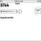 Kegelkerbstift ISO 8744 6x 24 Stahl 100 Stück - VPE: 100