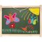 30037 Wandtafel natur 58,5 x 2,5 x 48 cm