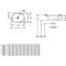 V&B Unterbauwaschtisch LOOP & FRIENDS mit ÜL, ov 430x285mm we C+