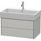 Duravit Waschtischunterbau XSQUARE 784x397x460mm 2 Schubk we sdm ES Ah Mi.