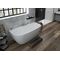 Hoesch Vorwand-Badewanne iSENSI 1800x800x450mm weiß