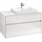 V&B Waschtischunterschrank COLLARO 100x54,8x50cm WT re m LED-B. White Wood