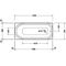 Duravit Whirlwanne Soleil by Starck 1600x700mm, weiß Air-System