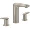 VB Dreiloch-WT-Arm. Antao 404x158x164mm m Push-Open-Ablgarn. BrushedNickelMatt