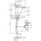 VB Einhebel-WT-Armatur Conum 49x169x165 mm m Zugstangen- Ablaufgarnitur Chrom