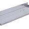 Ablageplatte B350xT125mm alufarben f.Lochplatte RASTERPLAN