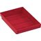 Regalkasten L300xB240xH65mm rot PP KAPPES