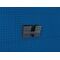 Dokumentenhalter DIN A4 quer Ku.B340xT100xH213mm f.Lochplatten 5St./Btl.BOTT