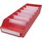 Regalkasten L500xB180xH95mm rot PP