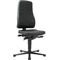 Arbeitsdrehstuhl Highline Bodengleiter Integralschaum schwarz 450-600mm BIMOS