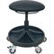 Drehhocker m.Rl.Kunstlederpolster schwarz Sitz-H.490-620mm LOTZ