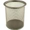 helit Stifteköcher Mesh H2518100 9x10cm rund 1Fach Metall silber