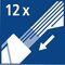 STAEDTLER Druckbleistift graphite 779 05-9 B 0,5mm Schaft schwarz