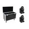 FUTURELIGHT Set 2x DMB-160 LED Moving-Head + Case