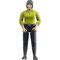 bworld Frau, heller Hauttyp, blaue Hose