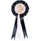 Turnierschleife -Hobby Horsing- blau