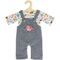 Pu-Latzhose m.T-Shirt Wal Bobby,G.35-45