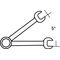 Maulringratschenschlüssel OPEN-RATCH 17 SW 13mm L.182mm umschaltbar,Rings.15Grad