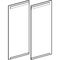 KG Spiegeltüren Set, Option Spiegelschrank, Modell 800375
