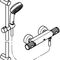 Grohe Thermo-Brausebatt. GROHTHERM 1000 Performance 1/2Zoll m Brausegarnitur chr