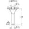 GROHE Deckenauslass Rainshower Grandera Länge 142mm chrom